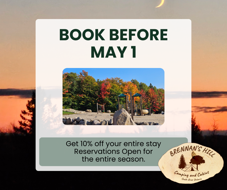 book by may 1 and get 10% off your reservation