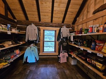 interior of store